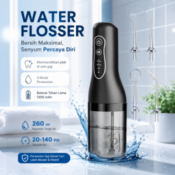 BVB Water Flosser Dental Oral Irrigator Pembersih Gigi 260ml - L5