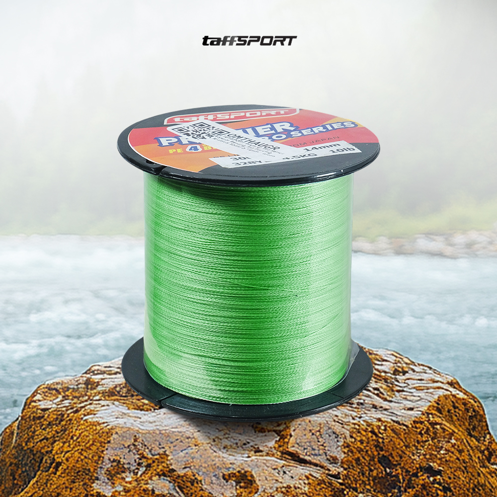 TaffSPORT Premier Pro Series Senar Benang Tali Pancing PE Braided 300M 0.14mm Gambar produk TaffSPORT Premier Pro Series Senar Benang Tali Pancing PE Braided 300M 0.14mm - Kemasan