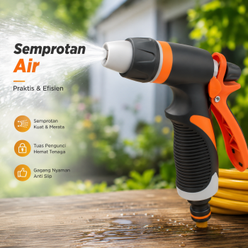 Suiton Semprotan Air Steam Cuci Mobil Nozzles Spray Water Gun - INU100