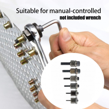 HIFESON Kepala Hand Rivet Nut Gun Manual Riveter Rivnut 36 PCS - RH02