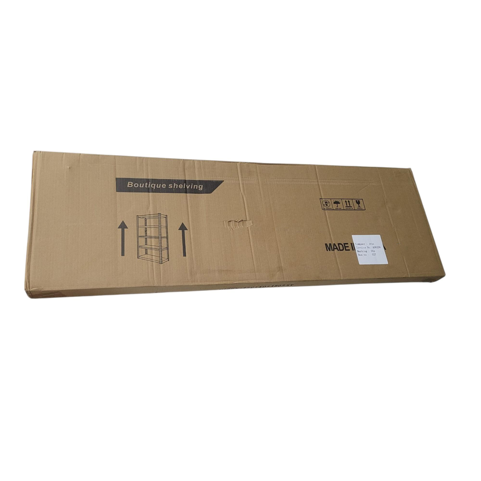 PUEFUR Rak Penyimpanan Warehouse Storage 5 Layers Metal 120x40x180cm - A-010 Gambar produk PUEFUR Rak Penyimpanan Warehouse Storage 5 Layers Metal 120x40x180cm - A-010 - Kemasan