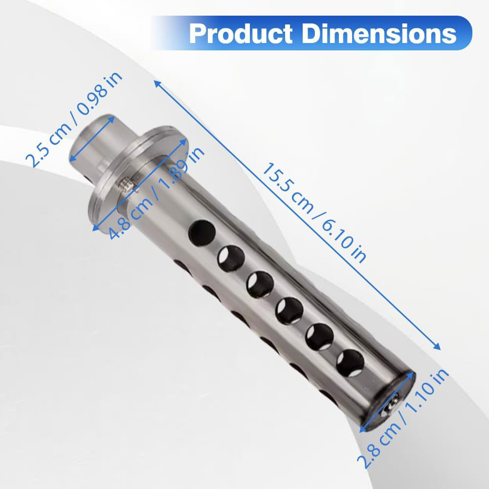 CH Db Killer Universal Muffler Silencer Peredam Knalpot Motor 51mm Type B - ES01015 Gambar produk CH Db Killer Universal Muffler Silencer Peredam Knalpot Motor 51mm Type B - ES01015 - 7