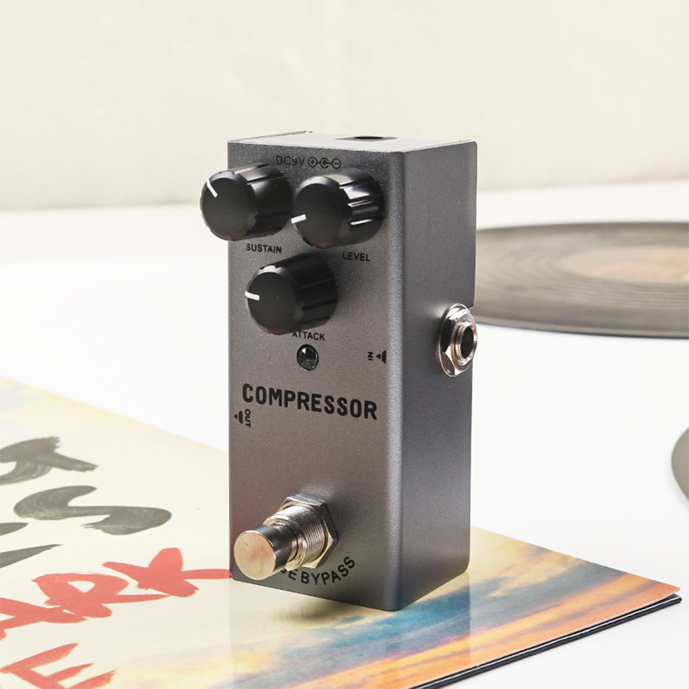 Ljmy Mini Pro Pedal Compressor Efek Gitar True Bypass 9V 300mA - EF-15 Gambar produk Ljmy Mini Pro Pedal Compressor Efek Gitar True Bypass 9V 300mA - EF-15 - 3