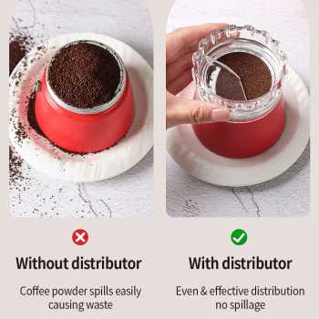 Gambar produk OAN Dosing Ring Moka Pot Espresso Alat Distribusi Bubuk Kopi 78mm - Z20-20 - 5