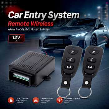 Gambar produk NEWPIONEER Car Entry System Remote Wireless 12V Door Lock Mobil - CK18