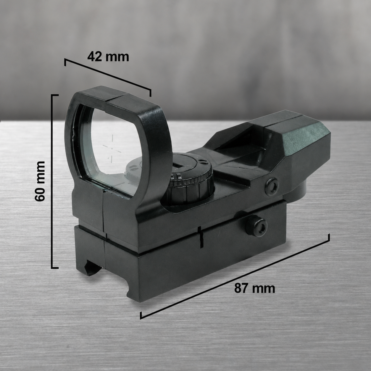 Dongzhur Kekeran Teropong Senapan Holographic Green Dot Scope 20mm - HD23 Gambar produk Dongzhur Kekeran Teropong Senapan Holographic Green Dot Scope 20mm - HD23 - 6