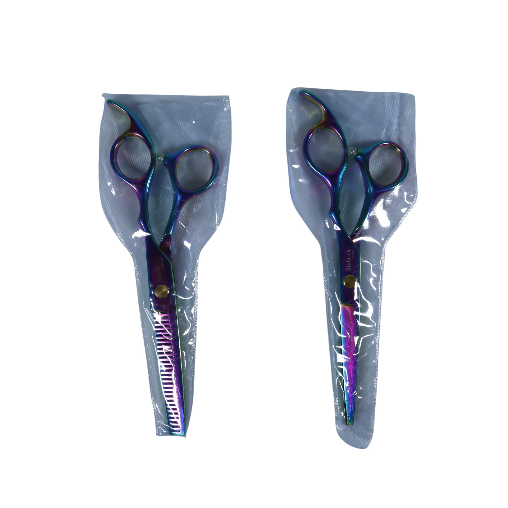 Biutte.co Gunting Rambut Lurus Sasak Buffing Stainless Steel 2 PCS - M1325 Gambar produk Biutte.co Gunting Rambut Lurus Sasak Buffing Stainless Steel 2 PCS - M1325 - 5