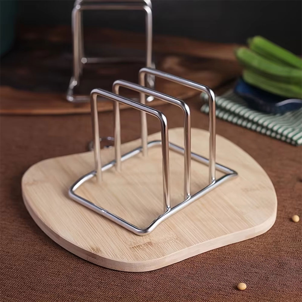 Gambar produk Clove Rak Talenan dan Tutup Panci Dapur Cutting Board Organizer - QW-830 - 2