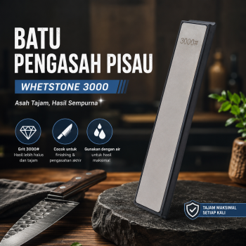 MYVIT Batu Pengasah Pisau Whetstone Polished Knife Sharpening 3000 - MY-30