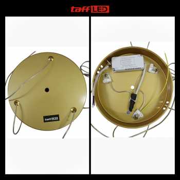 Gambar produk TaffLED Lampu Gantung Hias Modern Ceiling Light 3 Ring 90W 2 Color - M235 - 2