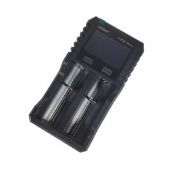 Gambar produk XTAR Charger Baterai 2 Slot AA AAA 3.7V Li-Ion 3.2V LiFePO4 1.2V Ni-MH - VX2 PRO KT - 1
