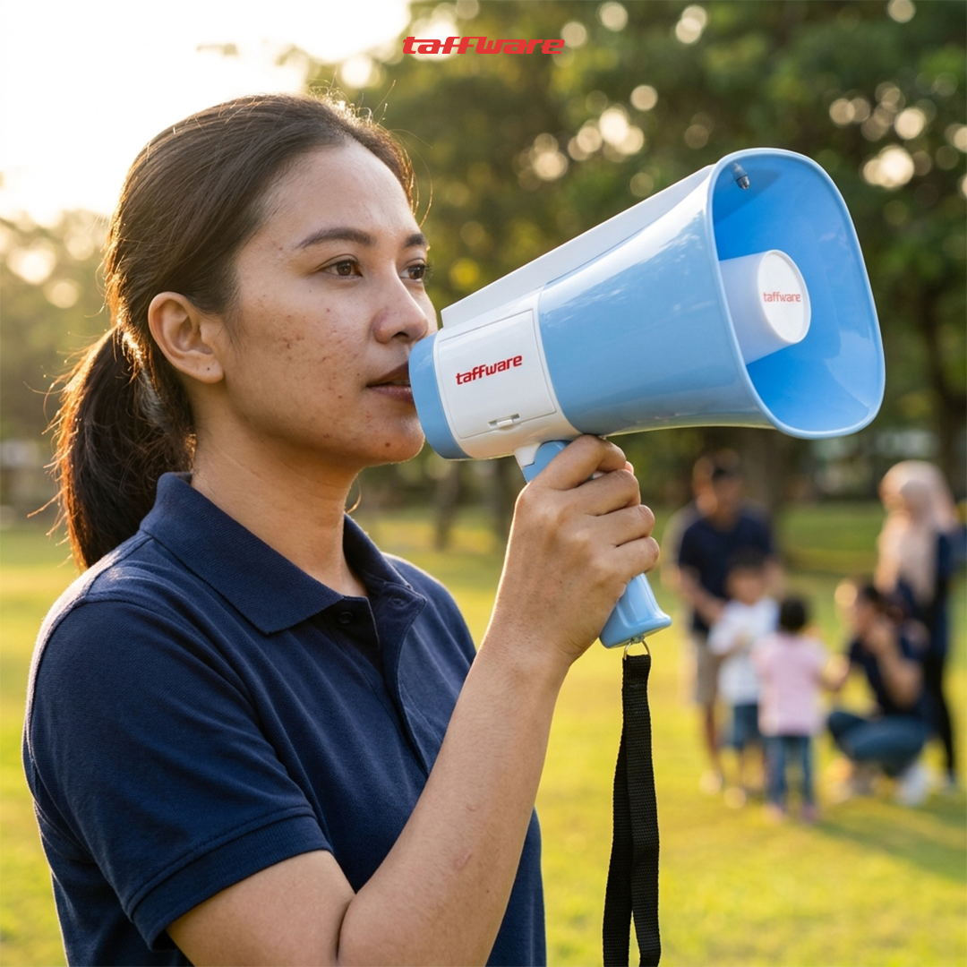 Taffware Speaker Toa Pengeras Suara Megaphone Tenaga Surya TF Card 30W - YW-06LT Gambar produk Taffware Speaker Toa Pengeras Suara Megaphone Tenaga Surya TF Card 30W - YW-06LT - 7