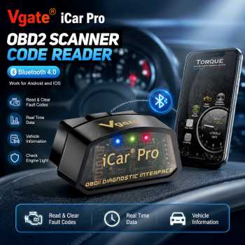 Gambar produk Vgate iCar Pro OBD2 Scanner Code Reader Bluetooth 4.0 Diagnostic Tool - ELM327