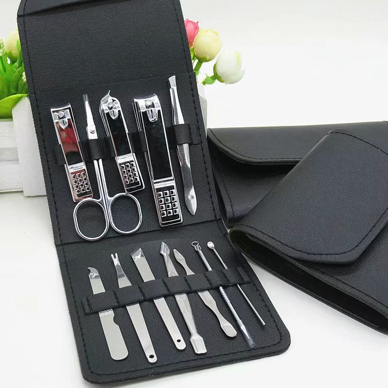Wattson&Webb Nail Art Set Gunting Kuku Manicure Pedicure 12 PCS - B07T Gambar produk Wattson&Webb Nail Art Set Gunting Kuku Manicure Pedicure 12 PCS - B07T - 1