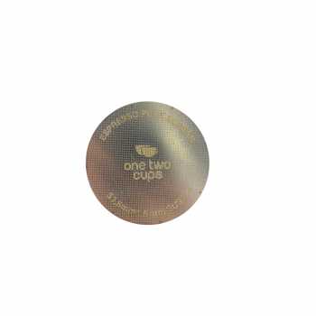 Gambar produk One Two Cups Puck Screen Portafilter Espresso Double Layer 150 Micron 53.5mm - SUS316 - 1