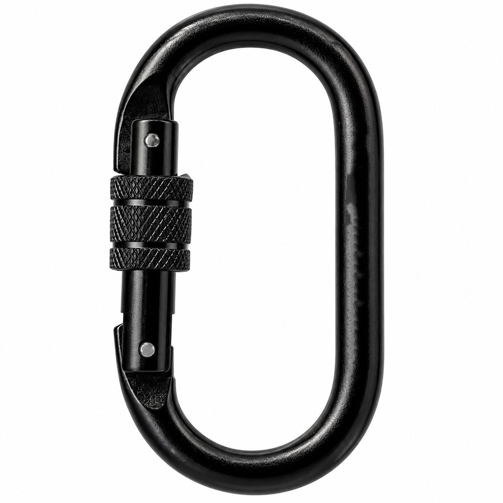BYANG Karabiner Gantungan Carabiner Panjat Tebing O Type Oval 25kN - Y30 Gambar produk BYANG Karabiner Gantungan Carabiner Panjat Tebing O Type Oval 25kN - Y30 - 6
