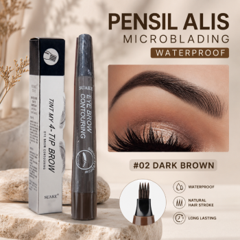SUAKE Pensil Alis Microblading Eyebrow Tattoo Pen Waterproof - Y004