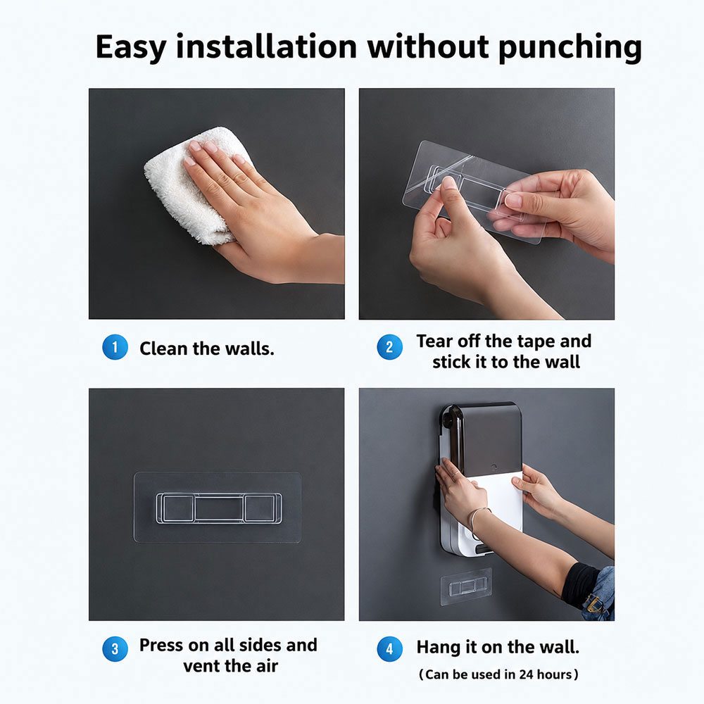 AO Tempat Alat Makan Sendok Garpu Organizer Holder Wall Mounted - AK50 Gambar produk AO Tempat Alat Makan Sendok Garpu Organizer Holder Wall Mounted - AK50 - 4
