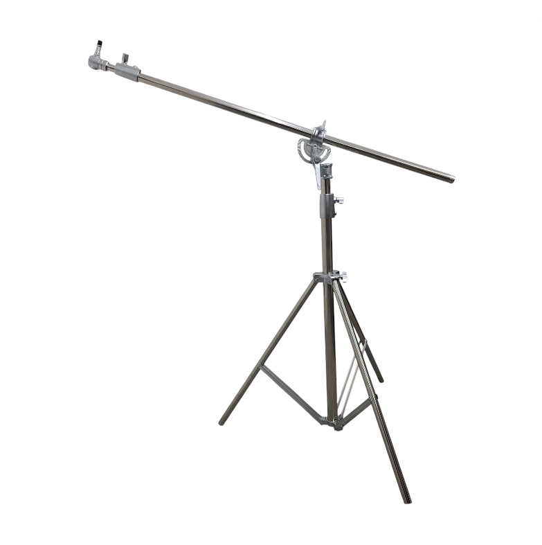 TaffSTUDIO Tripod Light Stand Studio Heavy Duty 3.8M with Boom Arm - 380F Gambar produk TaffSTUDIO Tripod Light Stand Studio Heavy Duty 3.8M with Boom Arm - 380F - 1