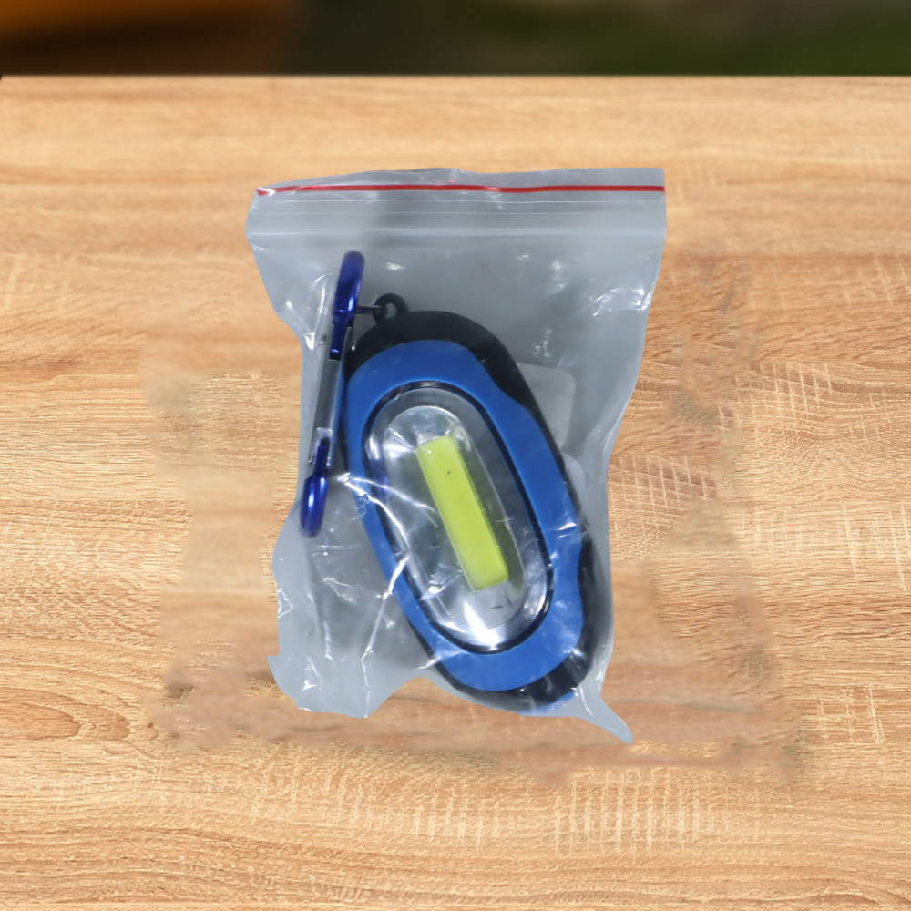 Gambar produk TaffLED Senter LED Mini COB 25 Lumens dengan Carabiner - BM-9402 - Kemasan