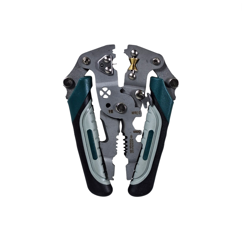 Pi Tang Lipat Multifungsi Kupas Kabel Wire Stripper Cutter Stainless - TK0800 Gambar produk Pi Tang Lipat Multifungsi Kupas Kabel Wire Stripper Cutter Stainless - TK0800 - 3