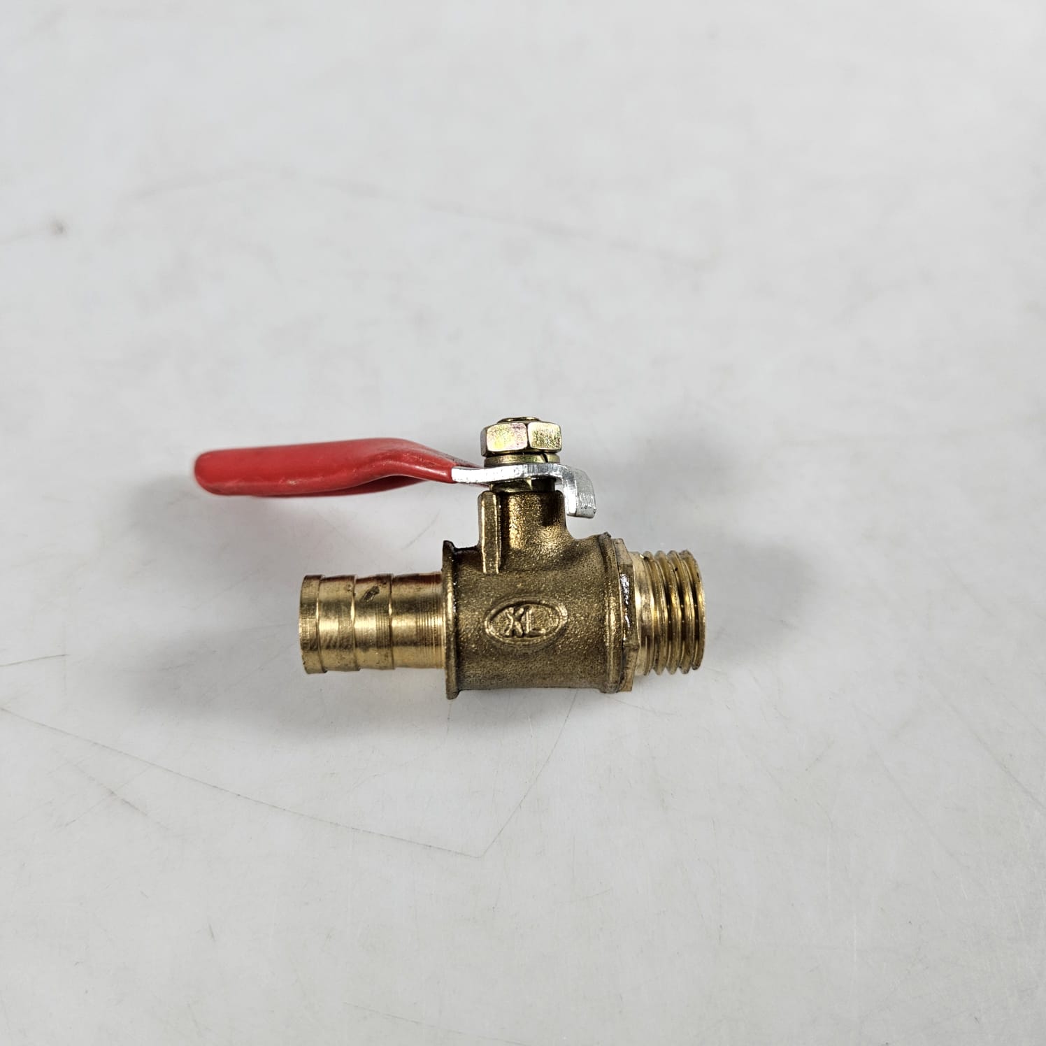 Gambar produk MAX Stop Kran Air Ball Valve Kuningan Nepel Selang Pagoda Brass 1/4 Male 10mm - DN8 - 1