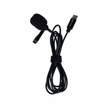 Gambar produk TaffSTUDIO Microphone Lavalier Clip-on USB Type C for Smartphone - JH-042 - 2
