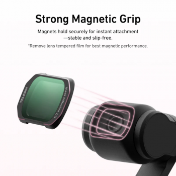 Gambar produk TELESIN Filter Kit DJI Osmo Pocket 3/4 CPL VND Cool Rose Diffusion 1/4 - S5-FLT-62-TDJ - 6
