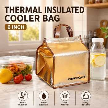Gambar produk TaffHOME Tas Pendingin Makanan Cooler Bag Thermal Insulated Bag 6 Inch - H07
