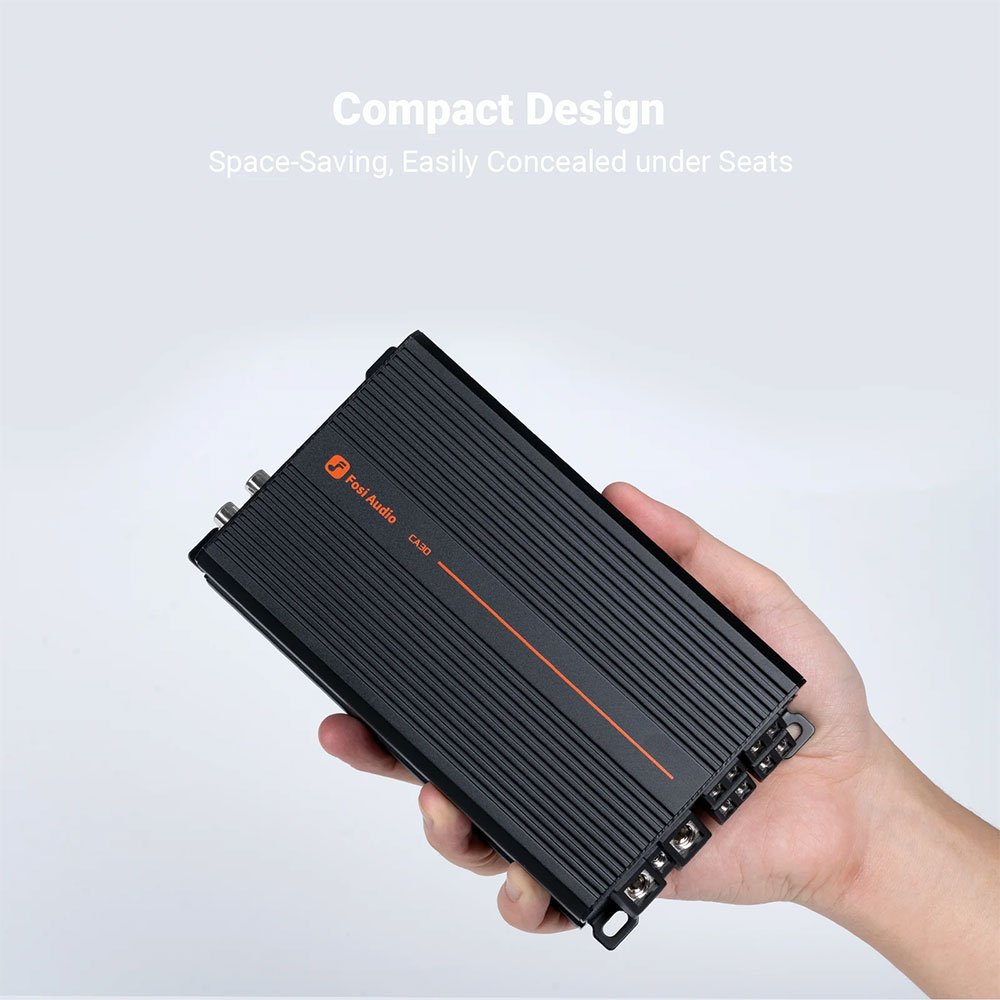 Fosi Audio Car Amplifier 4 Channel HiFi HPF LPF 100Wx4 IR4322 - CA30 Amplifier Gambar produk Fosi Audio Car Amplifier 4 Channel HiFi HPF LPF 100Wx4 IR4322 - CA30 Amplifier - 4