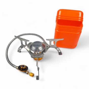 Gambar produk TaffSPORT Kompor Gas Portable Lipat Outdoor 1 Burner Camping Stove - AT6303 - 8