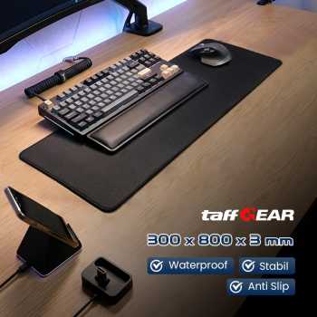 TaffGEAR Gaming Mouse Pad XL Desk Mat Polos Anti Slip Waterproof - MP001