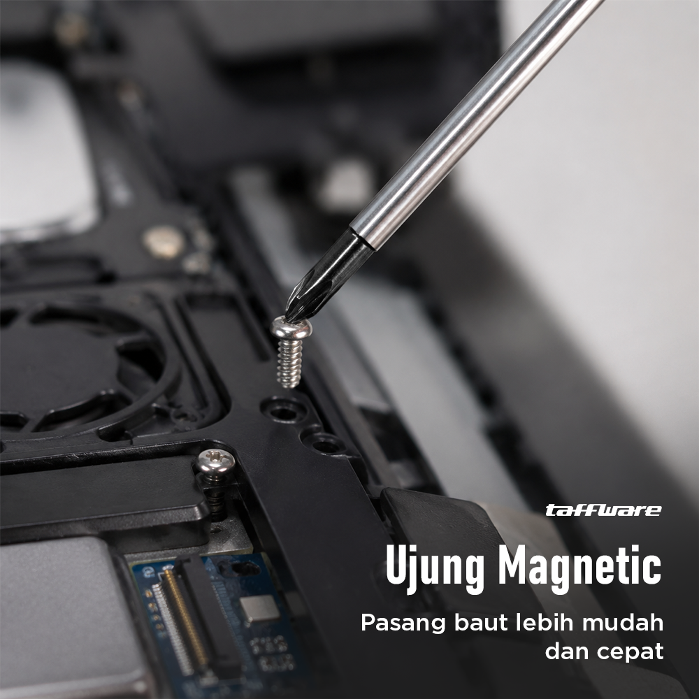 Gambar produk Taffware Obeng Set Reparasi Magnetic Head 9 in 1 - SK803 - 3