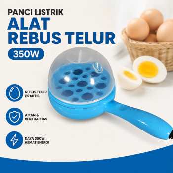 PAPANO Panci Listrik Alat Rebus Telur Egg Fryer Steamer 350W - DS-D10