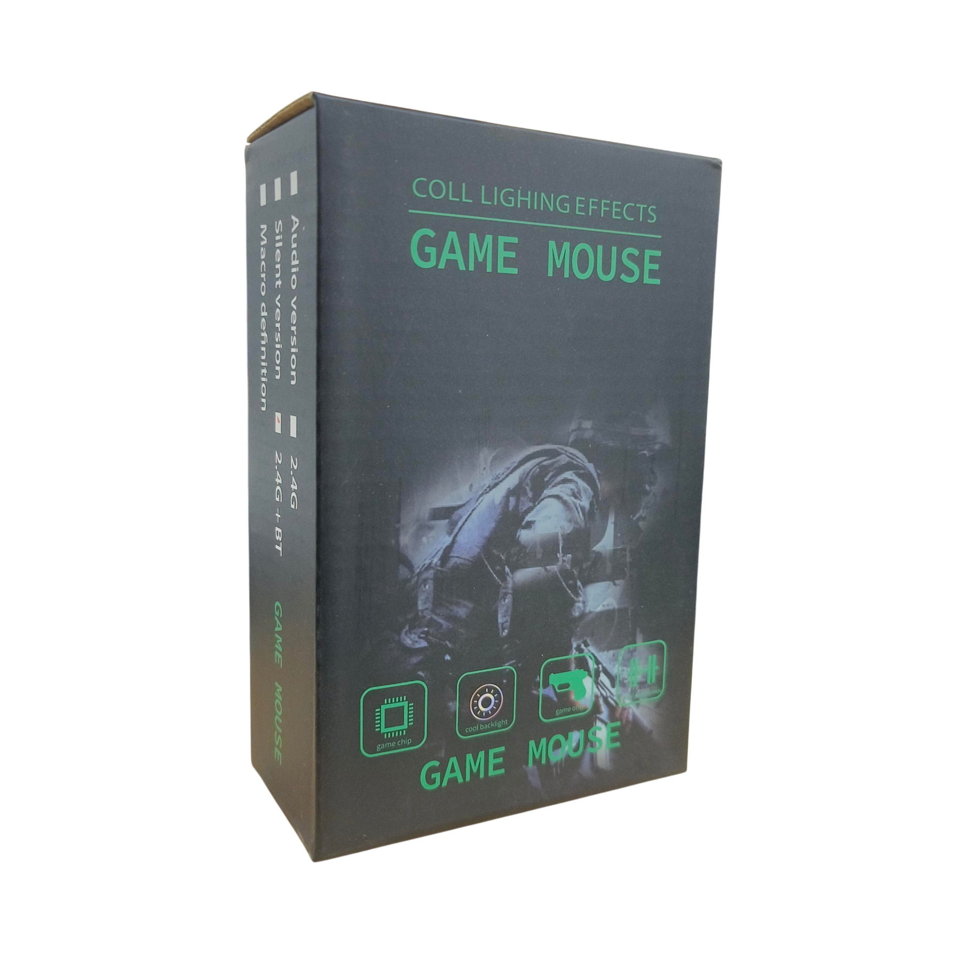 Gambar produk NUOLUX Mouse Gaming Wireless 2.4GHz Bluetooth Ergonomic 7 Key 3200DPI - X7 - Kemasan