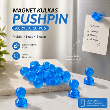 Eustass Magnet Kulkas Pushpin Refrigerator Acrylic 10 PCS - INU163