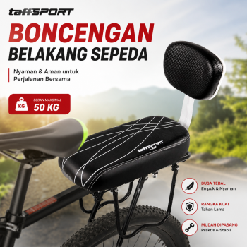 TaffSPORT Boncengan Belakang Sepeda Back Seat Bicycle Child Cushion - LX21