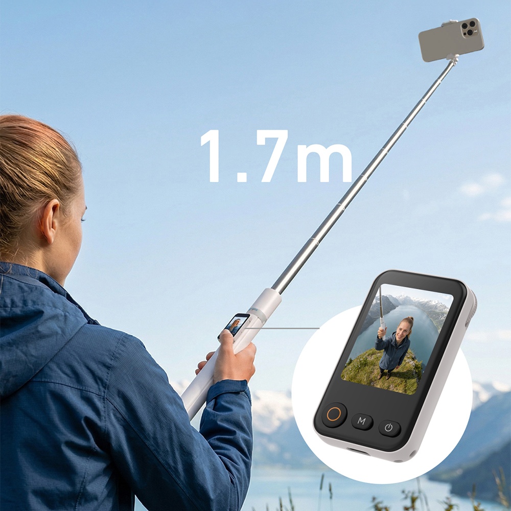 TELESIN Tripod HP Tongsis Monopod Preview Monitor Remote 1.7M - P1-CSS-02 Gambar produk TELESIN Tripod HP Tongsis Monopod Preview Monitor Remote 1.7M - P1-CSS-02 - 1