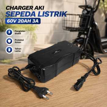 OTOHEROES Charger Aki Sepeda Listrik Battery Charger 60V 20AH 3A - BEI60