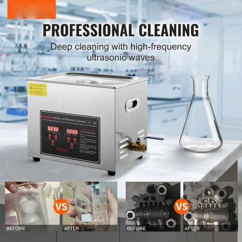 Taffware Mesin Pembersih Perhiasan Ultrasonic Cleaner 240W 10L - KZ-D10 Gambar produk Taffware Mesin Pembersih Perhiasan Ultrasonic Cleaner 240W 10L - KZ-D10 - Utama