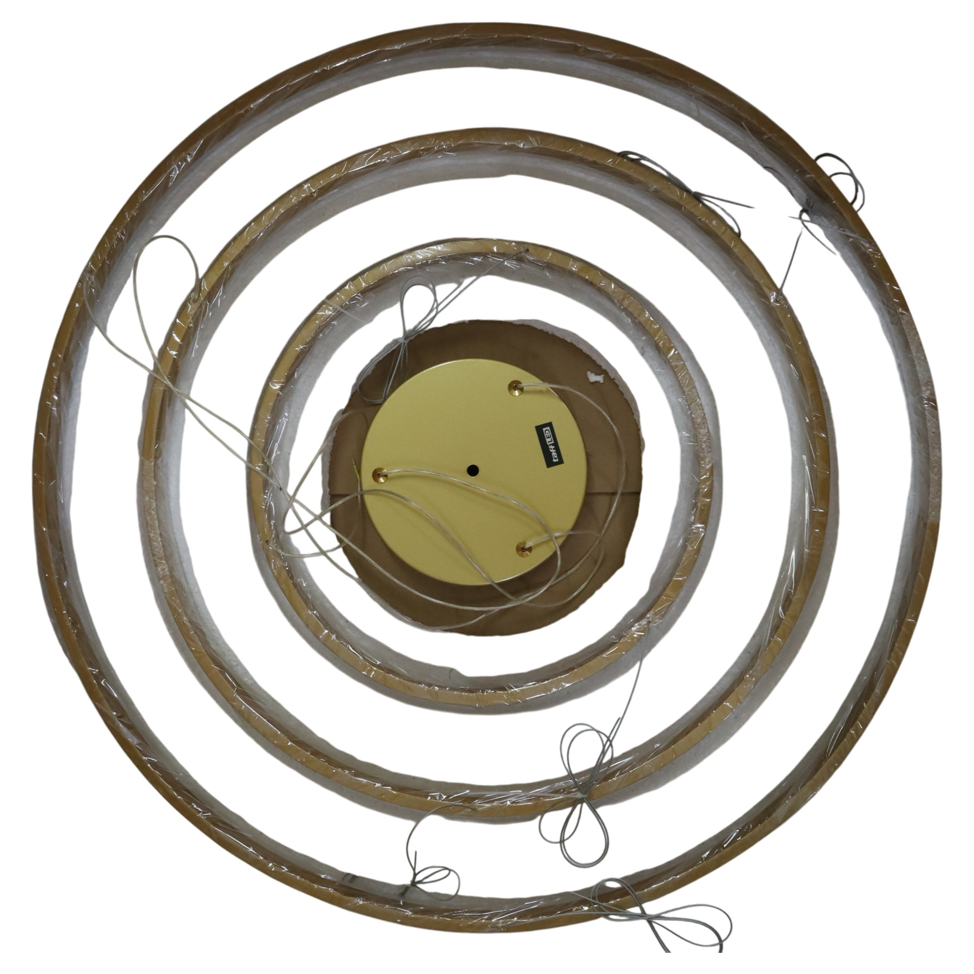TaffLED Lampu Gantung Hias Modern Ceiling Light 3 Ring 90W 2 Color - M235 Gambar produk TaffLED Lampu Gantung Hias Modern Ceiling Light 3 Ring 90W 2 Color - M235 - 7