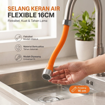 VIEL Pipa Selang Keran Air Flexible Extension Hose Faucet Pipe Tube - VI20