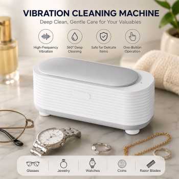 ZORE Pembersih Kacamata Perhiasan Vibration Cleaning Machine - K-50