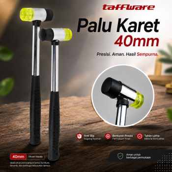 Taffware Palu Karet Mini Double Face Rubber Hammer Mallet - YA-30