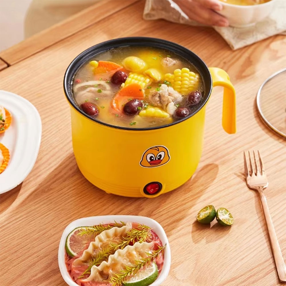 Gambar produk Generic Panci Listrik Multifungsi Electric Pan NonStick 450W - HY-22 - 1