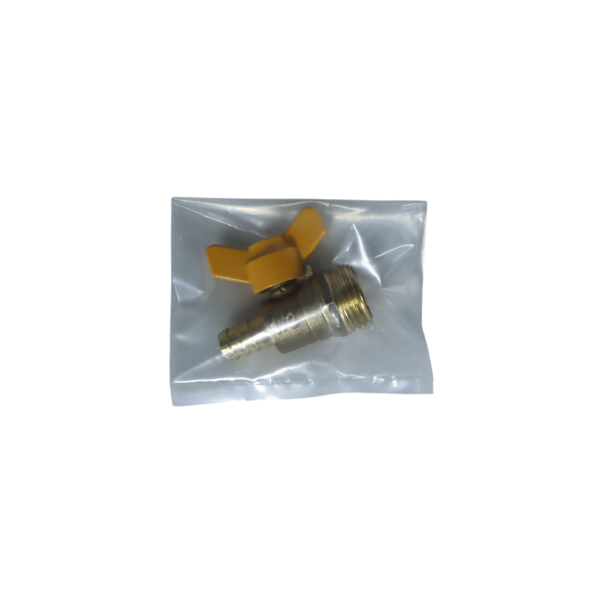 Gambar produk FMA Stop Kran Katup Bola Ball Valve Thread Joint Copper Pipe 1/2 Inch Butterfly Handle - DN15 - Kemasan