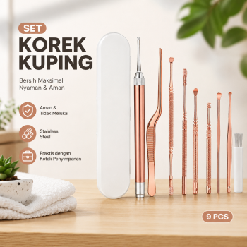 Sumifun Set Pembersih Telinga Korek Kuping Ear Spoon Tool - BA37