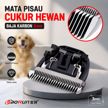 BaoRun Mata Pisau Cukur Hewan Pet Clipper Ceramic Baja Karbon - B12