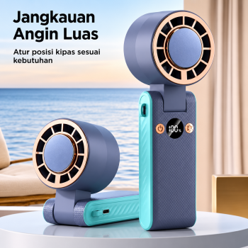 BSIDE Kipas Angin Portable Turbo 120 Speed Mini Cooling Fan 2000mAh - M8