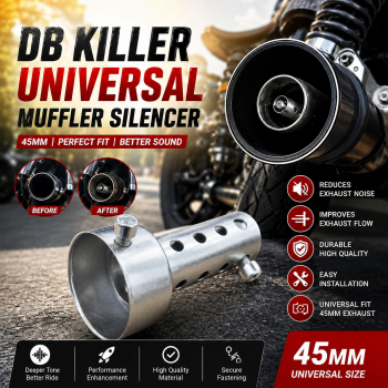 TOTMO Db Killer Universal Muffler Silencer Peredam Knalpot Motor - ES01010